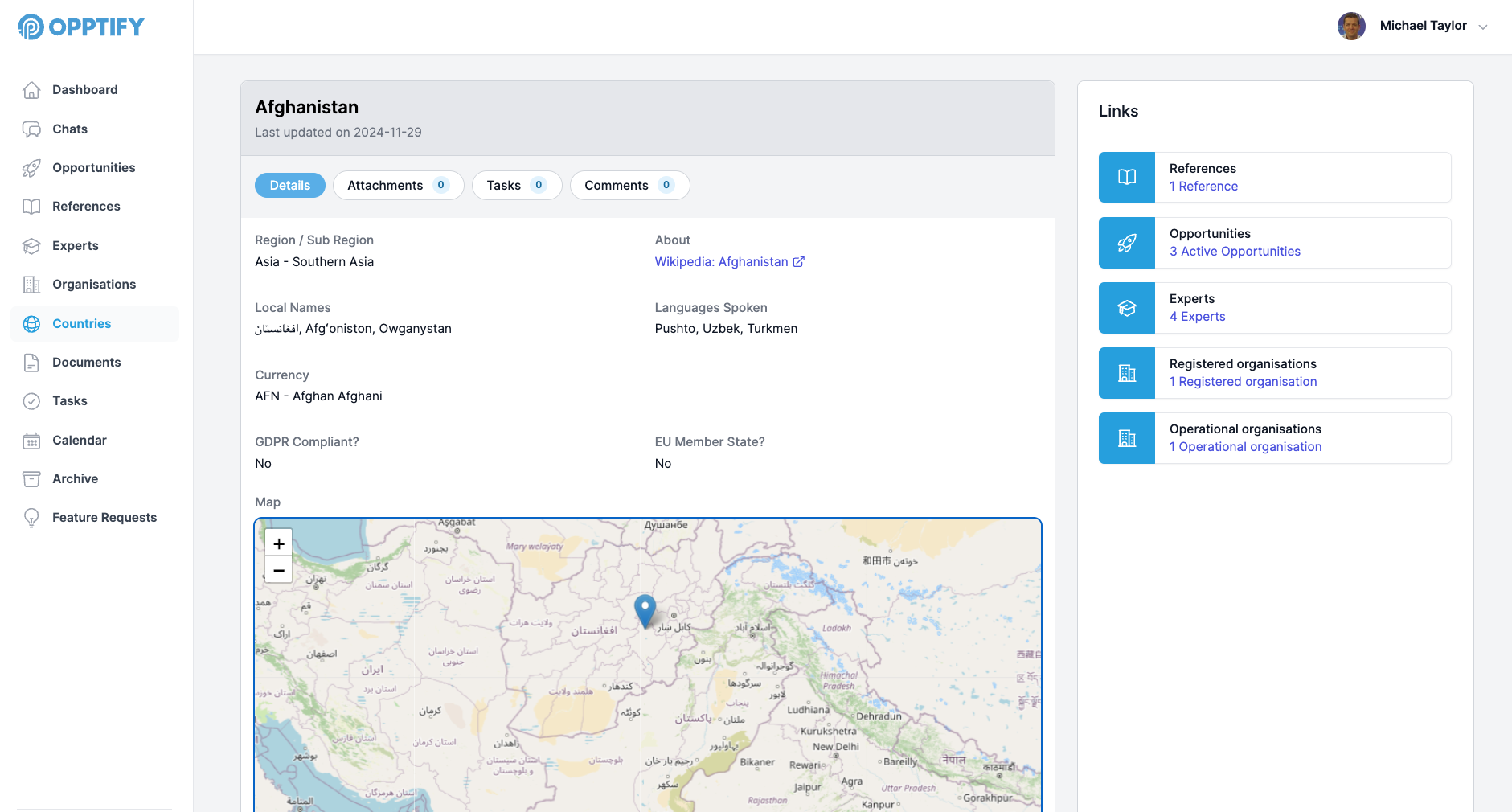 App screenshot